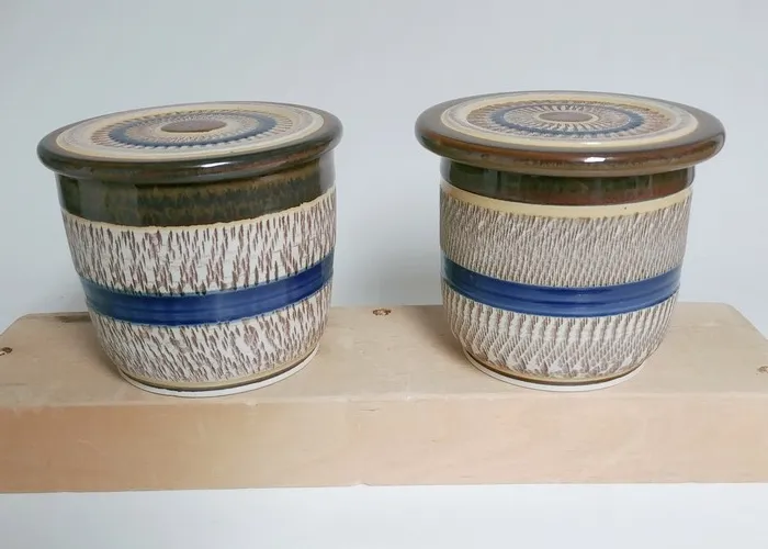 French butter dish