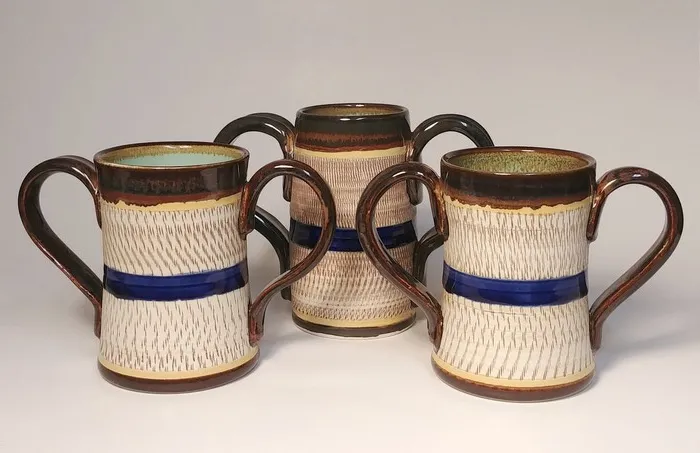 2 handle mugs